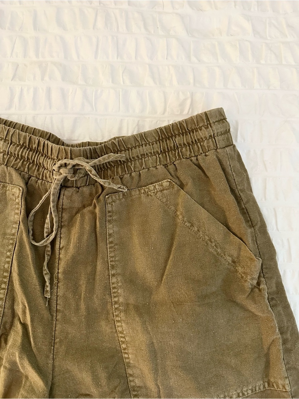 Universal Thread Drawstring Linen Shorts - Picture 2 of 5